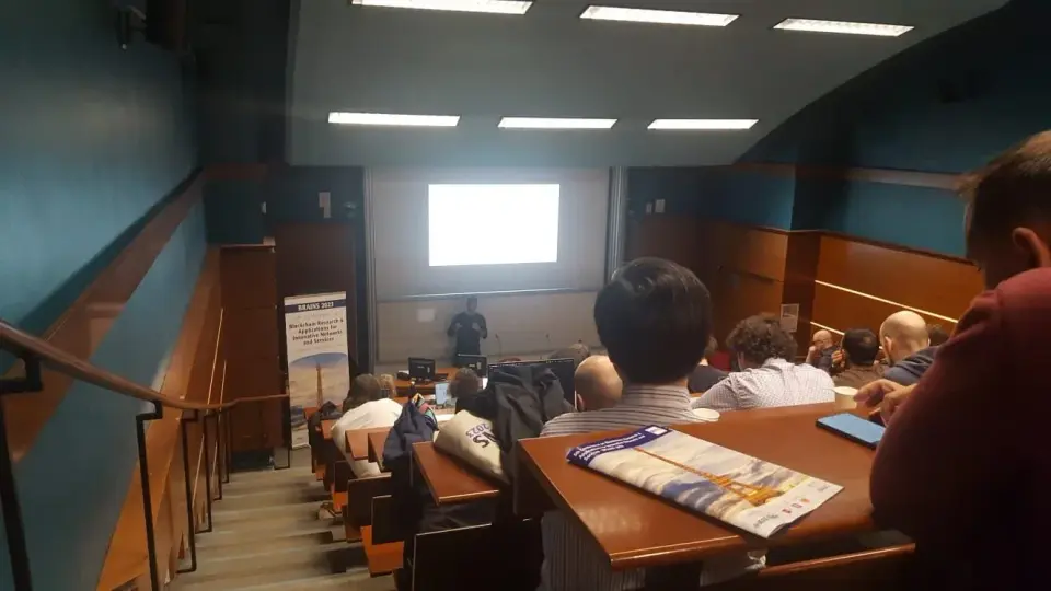 Conference presentation photo 2